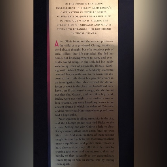 Cainsville Series Books 1 2 3 4 And 5 - By Kelley Armstrong - Hardcover - Picture 10 of 16